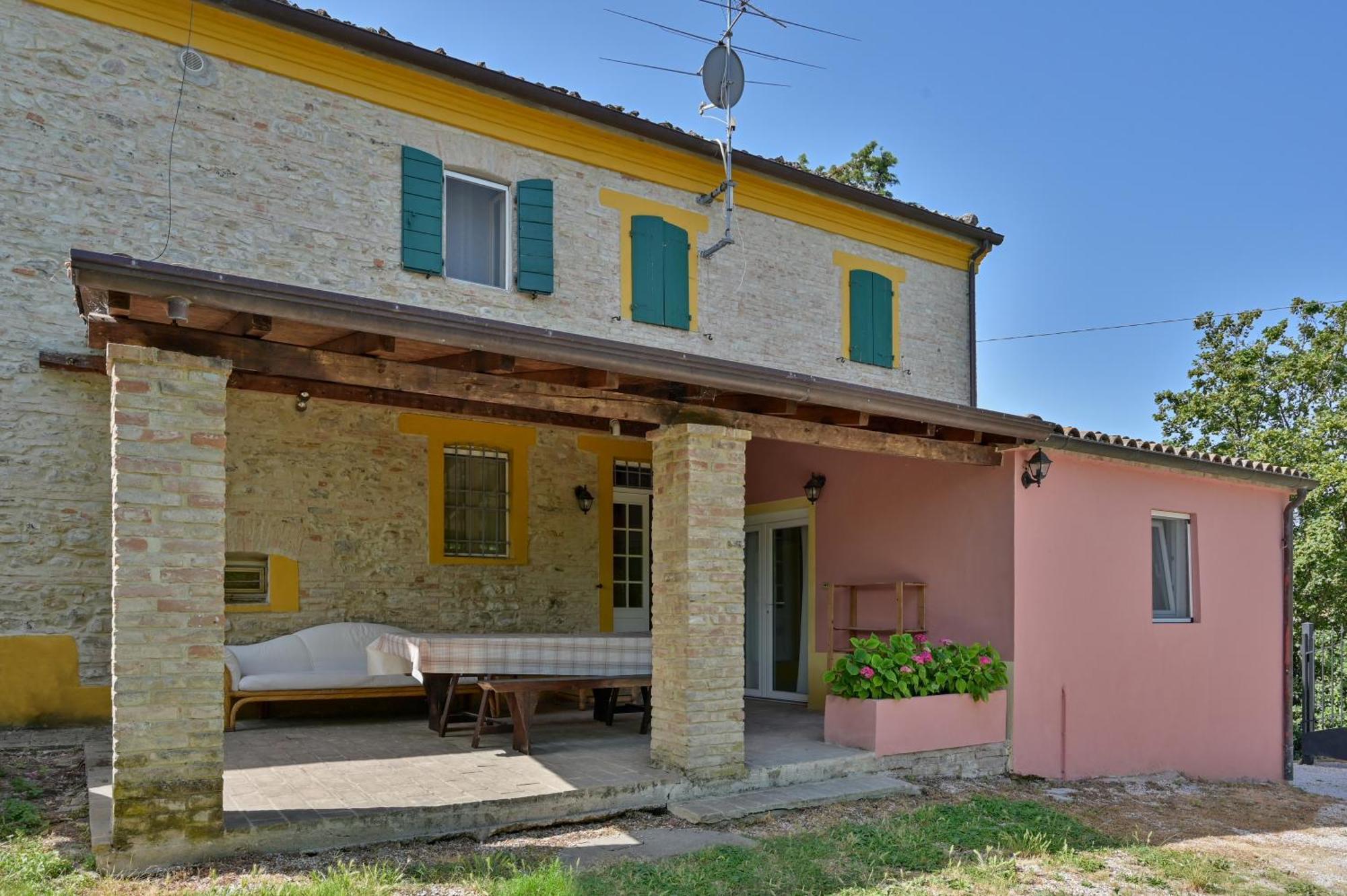 Casale San Teodoro - Mondaino Rn Vila Exterior foto